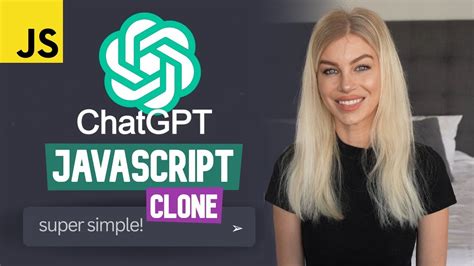 🛑 Build ChatGPT in JavaScript (Super simple!!) | JavaScript, HTML, CSS ...