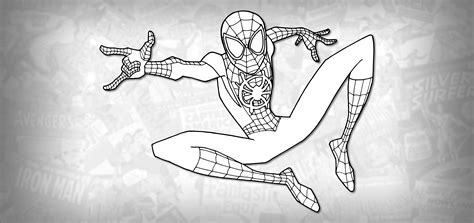 Spider Man Into The Spider Verse Coloring Sheets - naruko85