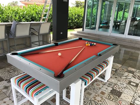 Pin by R&R Outdoors on pool table in 2021 | Outdoor pool table, Modern pool table, Custom pool ...