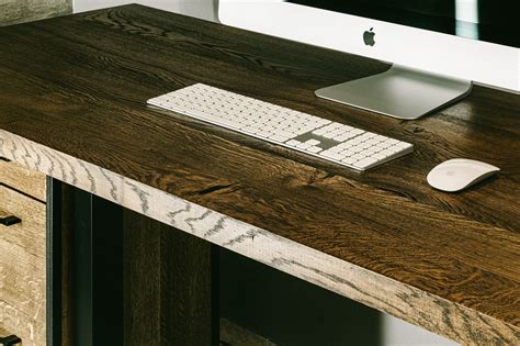 Work Desk / Industrial Desk / Industrial Table / Wood / Industrial ...