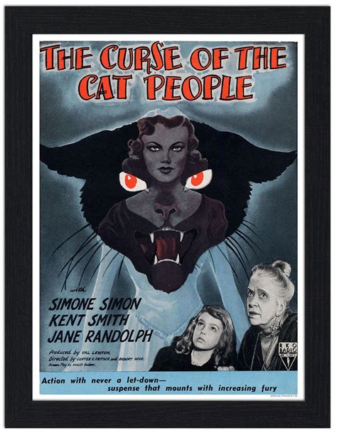 Curse Of The Cat People, Horror Movie Poster : Art Print £7.99 / Framed ...