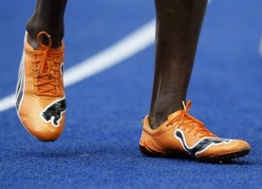 Usain Bolt Shoes Orange