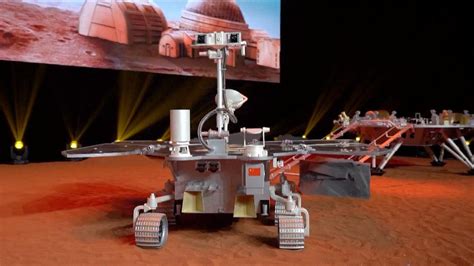 China unveils full-sized models of its Mars rover and lander - CGTN