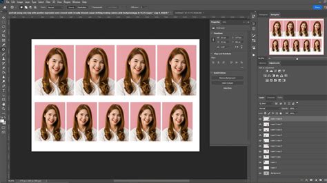 How to make Size Photo 4x6 and 3x4 in adobe photoshop - YouTube