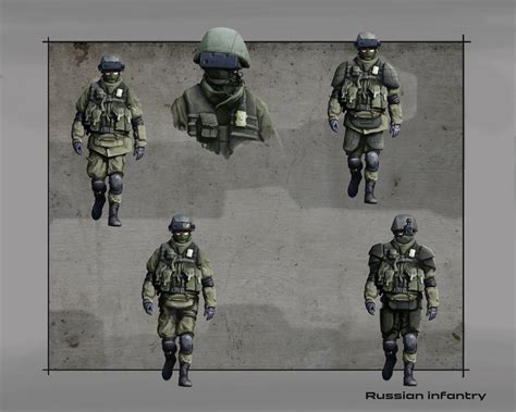 Russian infantry concept art image - Vostorg-7 - ModDB