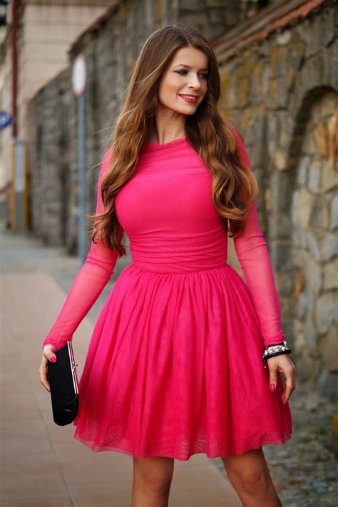 ONLY MY FASHION STYLE: RASPBERRY DRESS