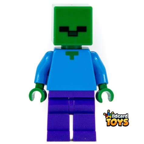 LEGO Minecraft Zombie Minifigure - Walmart.com - Walmart.com