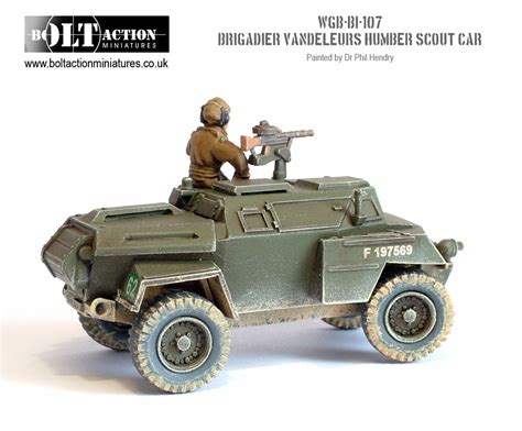 Re-release: Bolt Action Humber Scout Car & AEC Armoured Car! - Warlord Games