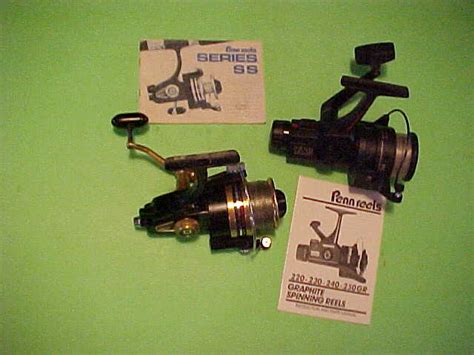 PAIR OF PENN SPINNING REELS INCLUDING PENN 550SS AND PENN 250GR L@@K A ...