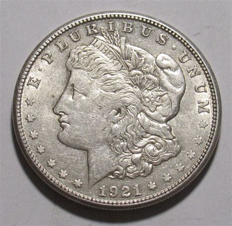 1921 S Morgan Dollar, AU - For Sale, Buy Now Online - Item #702375