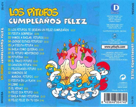 Cumpleaños de los pitufos - Imagui