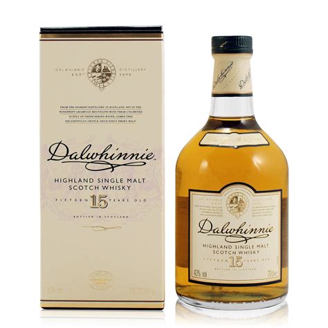 Dalwhinnie 15 YO Highland Single Malt Whisky 0.7L (43% Vol ...