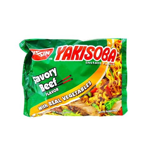 Nissin Yakisoba Instant Beef - Jessica's Filipino Foods