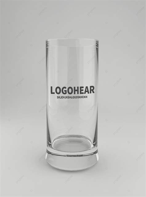 Original Model Glass Cup Logo Prototype Template Download on Pngtree