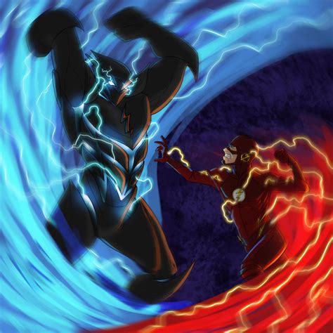 Flash vs. Savitar by 8comicbookman8 on DeviantArt