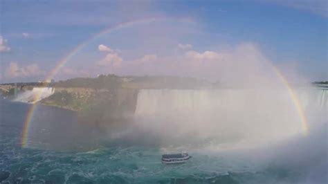 Stunning Rainbow Over Niagara Falls - Videos from The Weather Channel