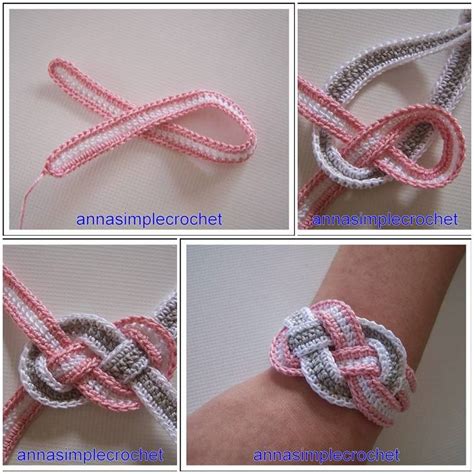 DIY Crochet Bracelet Tutorial Pictures, Photos, and Images for Facebook ...