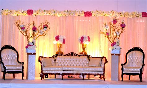 Ceremony backdrop, wedding setup, Pakistani wedding stage, Indian ...