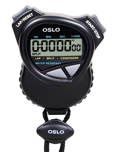 Oslo 1000W-87942 Twin Stopwatch with Countdown Timer, Black, Stopwatches - Amazon Canada