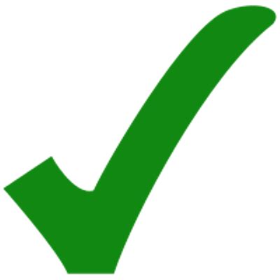 Signo de Verificado Verde PNG transparente - StickPNG