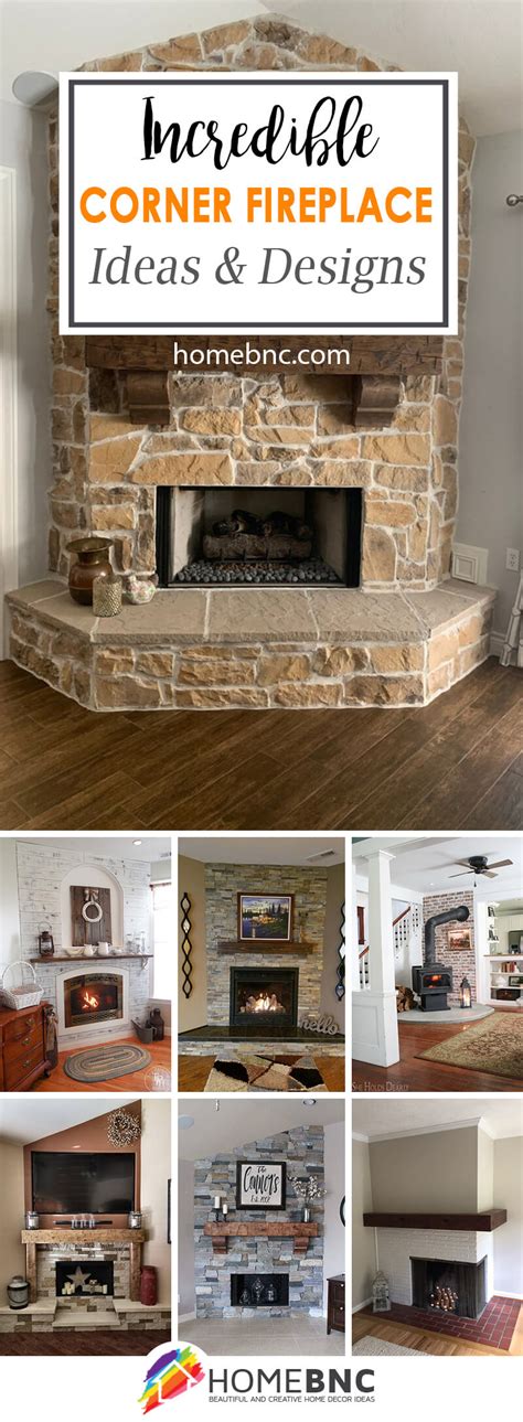 16 Best DIY Corner Fireplace Ideas for a Cozy Living Room in 2023