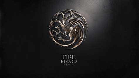 Wallpaper : monochrome, logo, circle, Game of Thrones, sigils, brand, House Targaryen, darkness ...