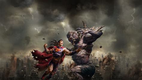 dc comic the death of superman fight 4k hd movies Wallpapers | HD Wallpapers | ID #41737