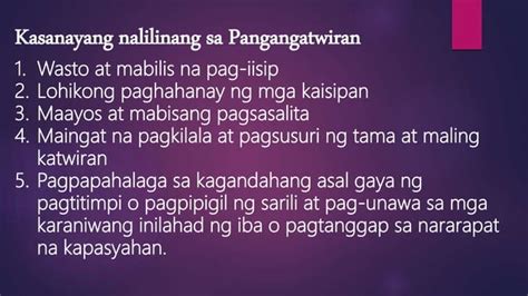 Pangangatwiran grade 9 | PPT