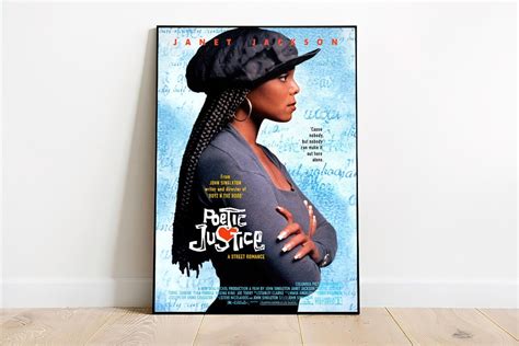 Poetic Justice Movie Poster Quality Print Photo Wall Art Janet Jackson Tupac Shakur, Printable ...