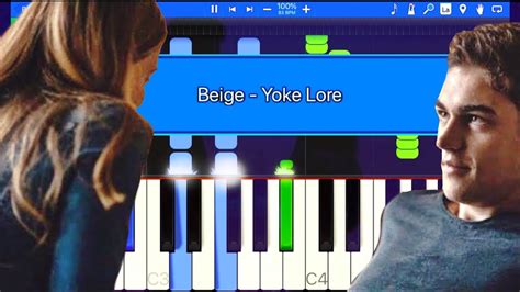 [After Movie Soundtrack] Beige - Yoke Lore || Synthesia Piano Tutorial ...