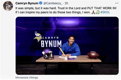 Ex-Cal CB Camryn Bynum Signs Four-Year Contract With Vikings - Sports Illustrated Cal Bears News ...