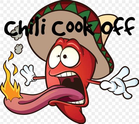 Chili Con Carne Cook-off Chili Pepper Capsicum Annuum Clip Art, PNG, 2800x2499px, Watercolor ...