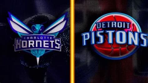 Charlotte Hornets vs Detroit Pistons Live Stream