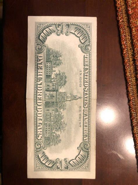 Vintage 100 Dollar Bill (1969) for Sale in Chicago, IL - OfferUp