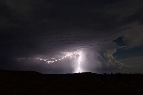 Lightning Dancing Across Sky Free Stock Photo - Public Domain Pictures
