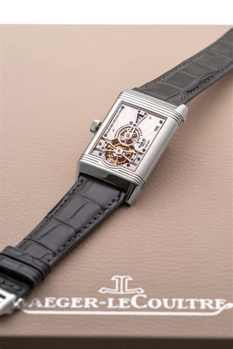 JAEGER LECOULTRE, REVERSO TOURBILLON, PLATINUM, NUMBER 2, No. 230/500 ...