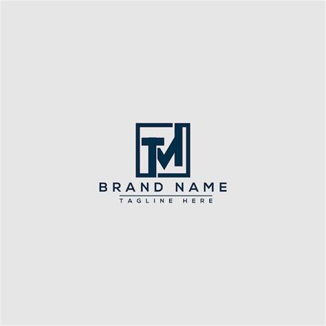 Premium Vector | Tm logo design template vector graphic branding element