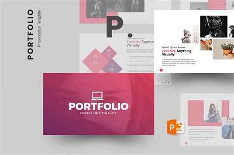 Portfolio Creative Presentation PowerPoint template on Behance