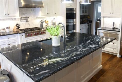 Black granite countertops. Looking For Black Granite Countertops… | by ...