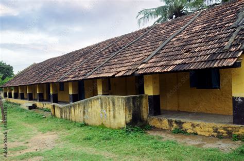 old school in india, tamil nadu kerala boarder Stock Photo | Adobe Stock