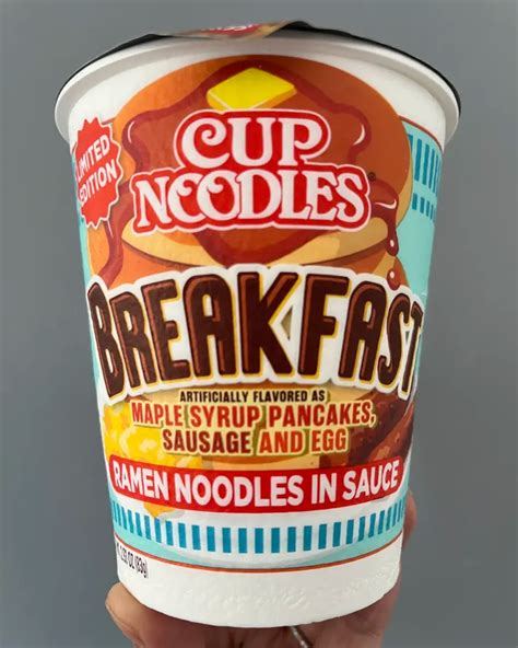 Cup Noodles Breakfast-Flavored Ramen Review