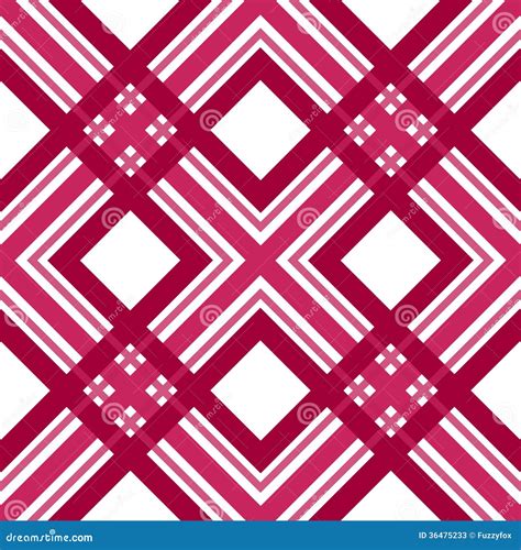 Red Checkered Seamless Pattern Repeat Stock Illustration - Illustration of fashionable ...