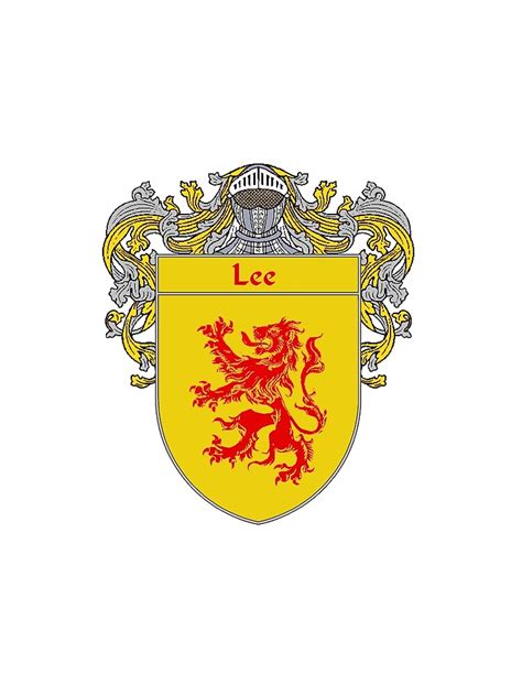 "Lee Coat of Arms/Family Crest" T-shirt by IrishArms | Redbubble