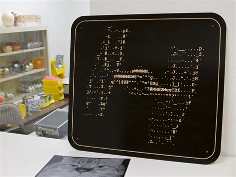 ASCII CNC 20 | Some experiments with ASCII art as CNC halfto… | Flickr