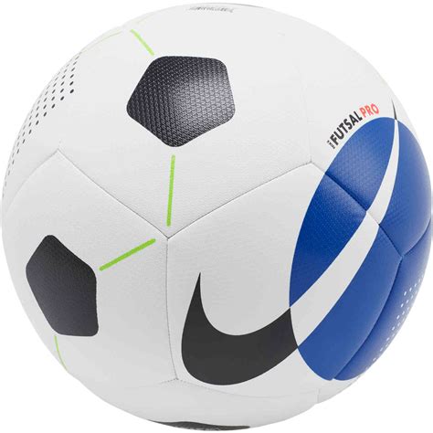 Nike Pro Futsal Ball - White/Racer Blue/Black - SoccerPro