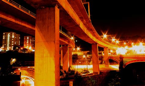 North Bridge, Halifax, UK | Bright lights, big city... well,… | Flickr