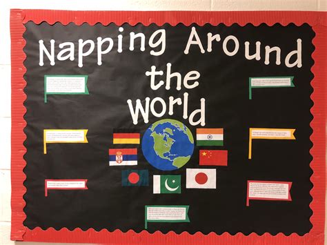 RA Bulletin Board, Napping Around the World, Multicultural | Ra themes ...