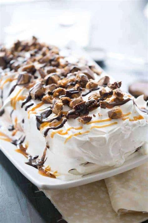 Reese's Ice Cream Cake Recipe - Lemons for Lulu