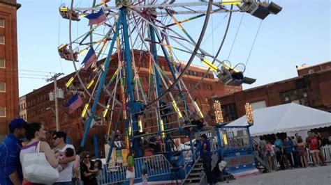 Ferris Wheel At Boulevardia In Kansas City's West Bottoms - YouTube