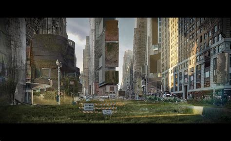 Post Apocalyptic NYC [OC] : r/ImaginaryCityscapes